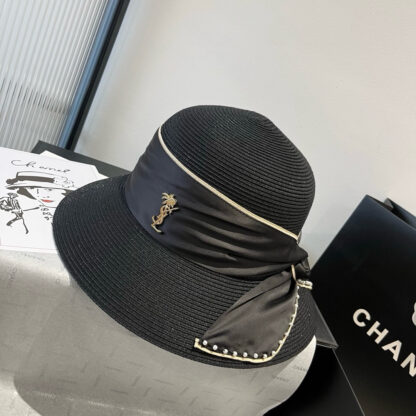 Yves Saint Laurent Pearl Basin Hat - Image 2