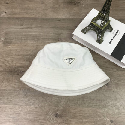 Prada velvet sun visor bucket hat - Image 2