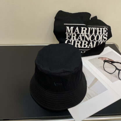 Saint Laurent lettering embroidered bucket hat - Image 2