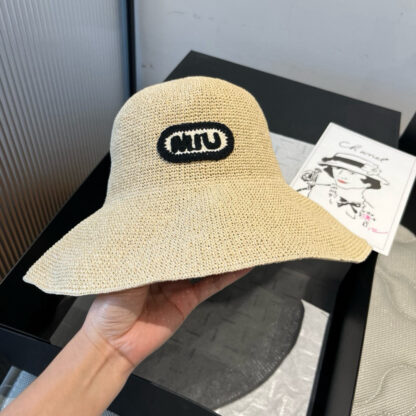 Miu Miu folding straw hat - Image 3