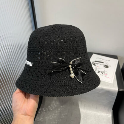 Miu Miu knitted bucket hat - Image 3