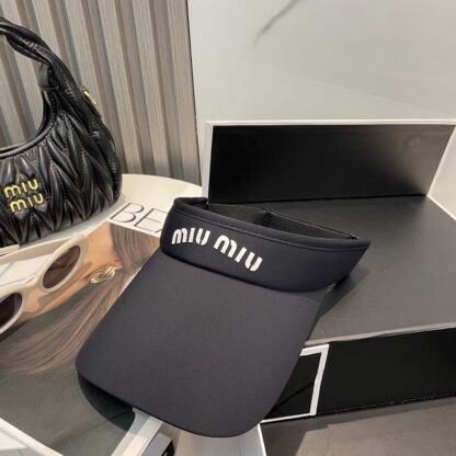Miu Miu ice silk hollow hat - Image 3