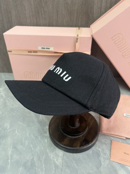 Miu Miu embroidered baseball cap - Image 3