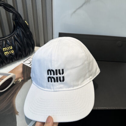 Miu Miu embroidered baseball cap - Image 3