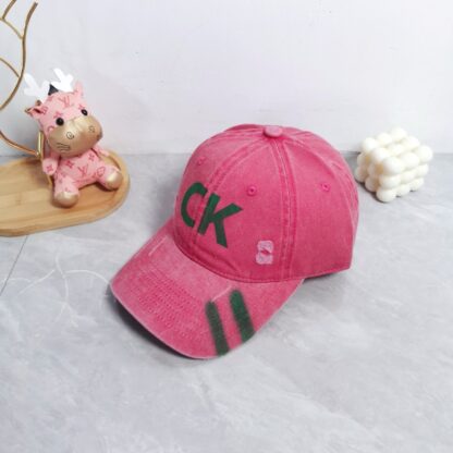 Calvin Kleinf painted baseball cap - Image 2