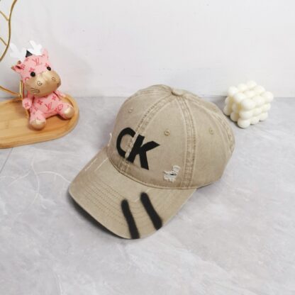 Calvin Kleinf painted baseball cap - Image 2