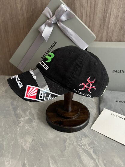 Balenciaga embroidered versatile baseball cap - Image 2