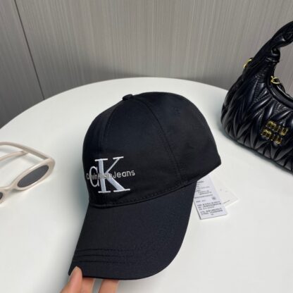 Calvin Kleinf lettering embroidered baseball cap - Image 2