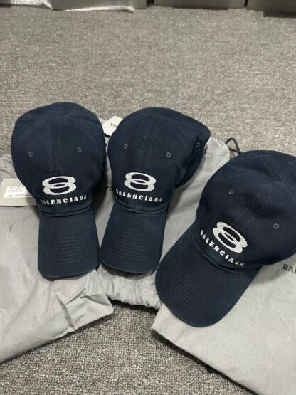 Balenciaga new couple style versatile cap - Image 2
