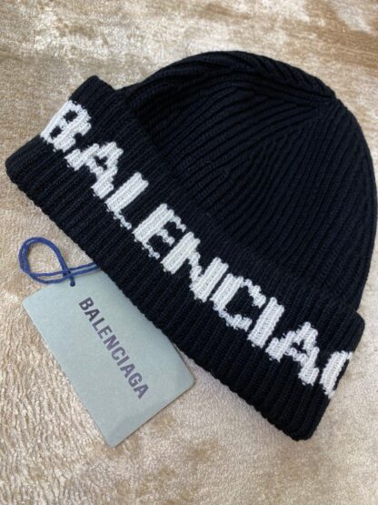 Balenciaga jacquard letter beanie - Image 2