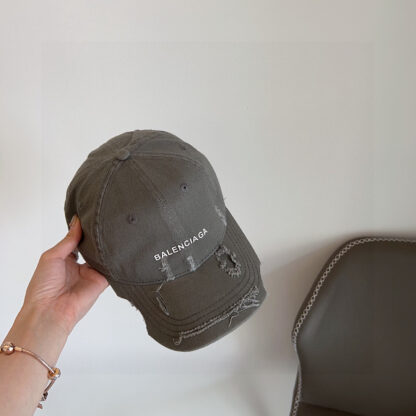 Balenciaga new irregular old style baseball cap - Image 2