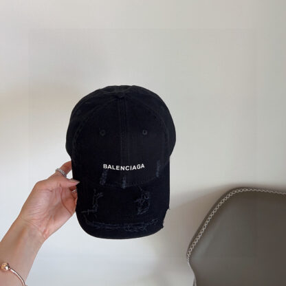 Balenciaga new irregular old style baseball cap - Image 2