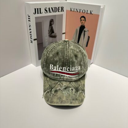 Balenciaga Korean version of British casual custom baseball cap - Image 2