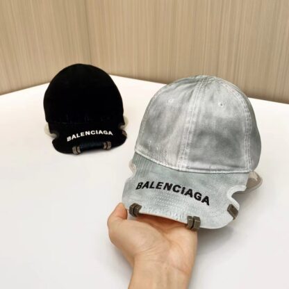 Balenciaga Korean version of British casual custom baseball cap - Image 2