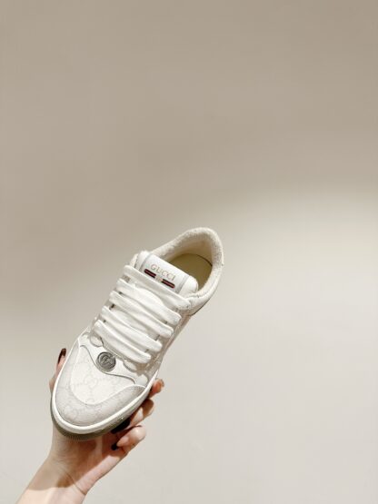 Gucci distressed dirty casual shoes catwalk style - Image 3