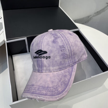 Balenciaga Spring New Hole Casual Baseball Cap - Image 2
