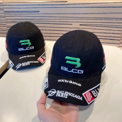 Balenciaga Korean version of British casual custom baseball cap - Image 2
