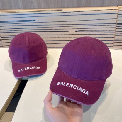 Balenciaga Korean version of British casual custom baseball cap - Image 2