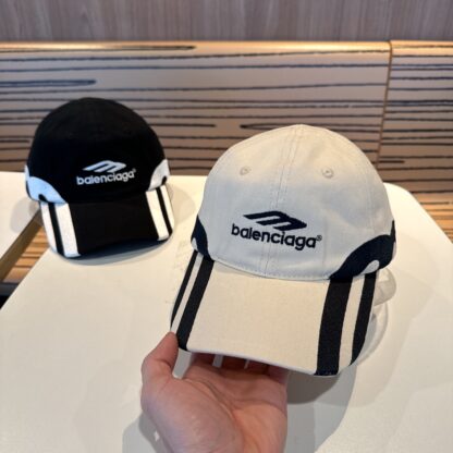 Balenciaga Korean version of British casual custom baseball cap - Image 2