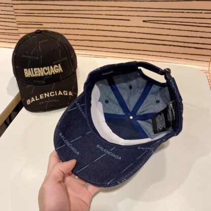 Balenciaga Korean version of British casual custom baseball cap - Image 2