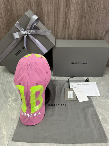 Balenciaga all-match logo embroidered baseball cap - Image 2