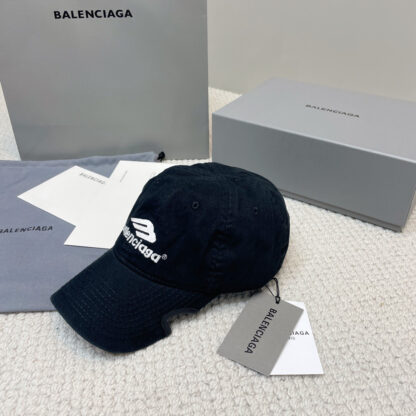 Balenciaga all-match logo embroidered baseball cap - Image 2