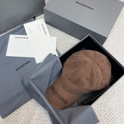 Balenciaga all-match logo embroidered baseball cap - Image 2