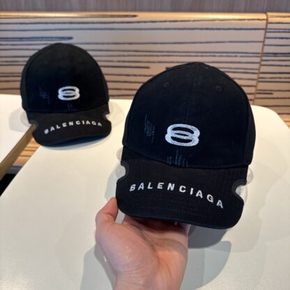 Balenciaga unisex Korean style British casual custom baseball cap - Image 2