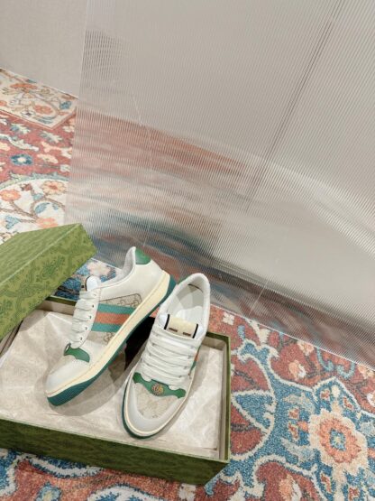 Gucci distressed dirty casual shoes catwalk style - Image 3