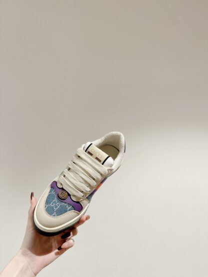 Gucci distressed dirty casual shoes catwalk style - Image 3