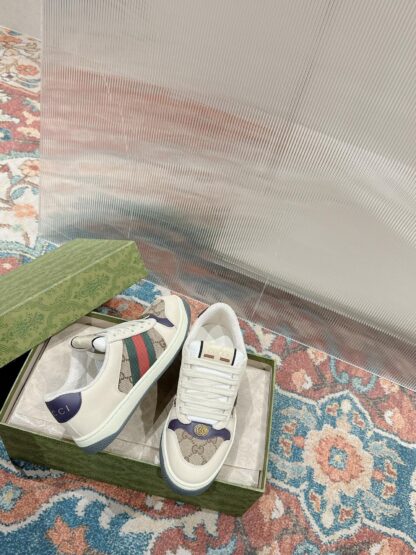 Gucci distressed dirty casual shoes catwalk style - Image 3