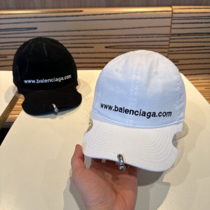 Balenciaga Unisex Korean British Style Casual Custom Baseball Cap - Image 2