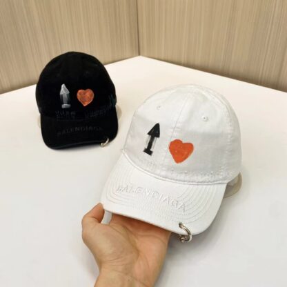 Balenciaga Unisex Korean British Casual Custom Baseball Cap - Image 2