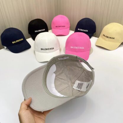 Balenciaga Unisex Korean British Casual Custom Baseball Cap - Image 2