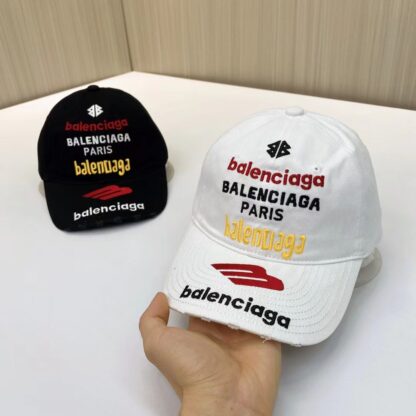Balenciaga Unisex Korean British Casual Custom Baseball Cap - Image 2
