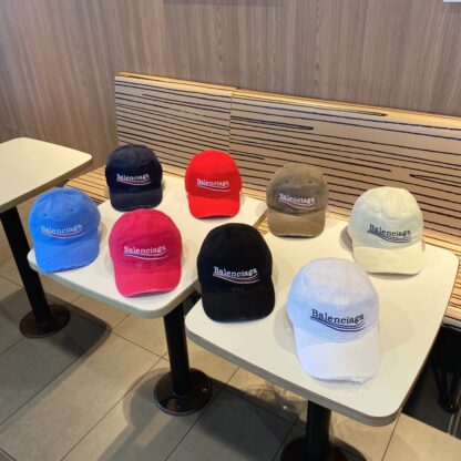 Balenciaga Unisex Korean British Casual Custom Baseball Cap - Image 2