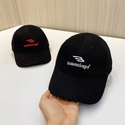 Balenciaga Unisex Korean British Casual Custom Baseball Cap - Image 2