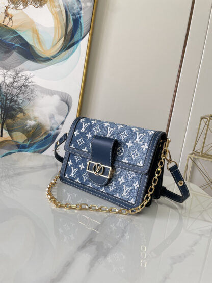 Louis Vuitton DAUPHINE denim Daphne - Image 2