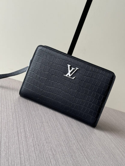 Louis Vuitton LV combination lock clutch bag - Image 2