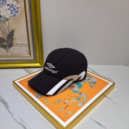 Balenciaga pure cotton Japanese and Korean fashion baseball cap - Image 2