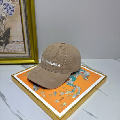 Balenciaga pure cotton old fashioned baseball cap - Image 2
