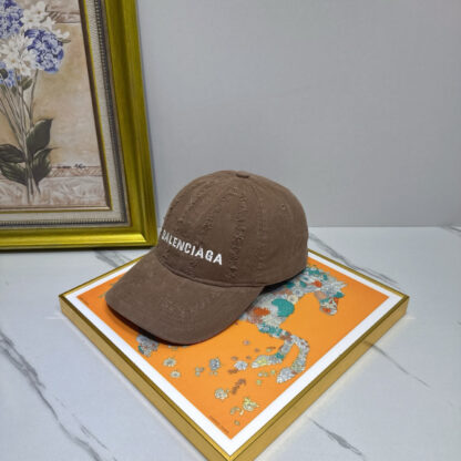 Balenciaga pure cotton old fashioned baseball cap - Image 2