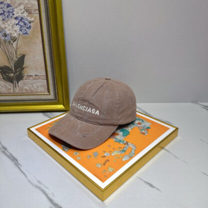 Balenciaga pure cotton old fashioned baseball cap - Image 2
