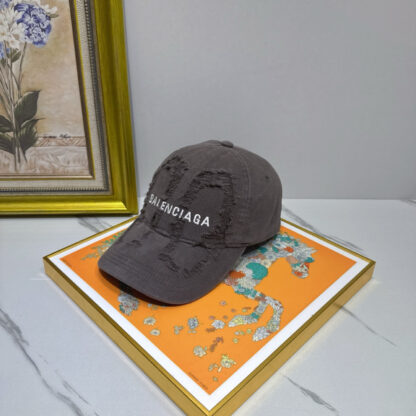 Balenciaga pure cotton old fashioned baseball cap - Image 2