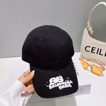 Balenciaga couple simple fashion baseball cap - Image 2