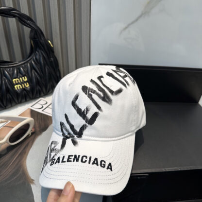 Balenciaga couple simple fashion baseball cap - Image 2