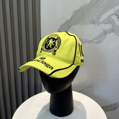 Balenciaga embroidered logo couple baseball cap