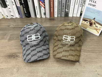 Balenciaga classic unisex hardtop baseball cap with full logo - Image 2