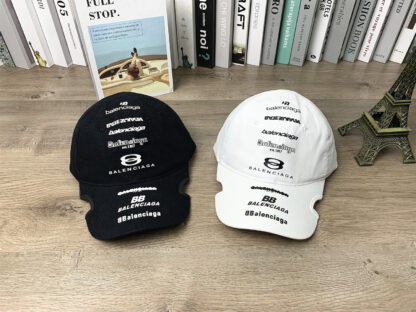 Balenciaga printed letters soft top men and women casual all-match baseball cap - Image 2