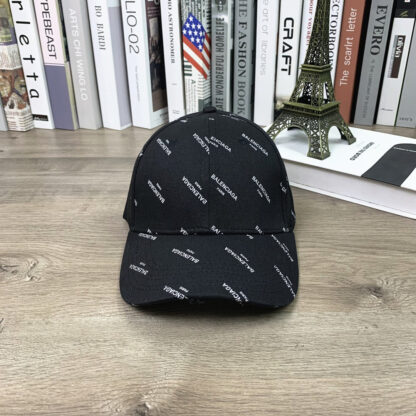Balenciaga full print LOGO hard top casual cap - Image 2